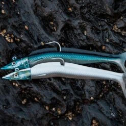 COMBO Leurres Souples Shad Lançon EELO 200 48gr NATURAL -Pêche Promotion Boutique combo leurres souples shad lancon eelo 200 48gr natural 3