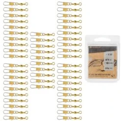 Émerillon Pêche Rolling Snap INOX BRASS SW X50 -Pêche Promotion Boutique emerillon peche rolling snap inox brass sw x50 2
