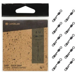 Émerillon Quick Swivel Snap X10 Pêche De La Carpe -Pêche Promotion Boutique emerillon quick swivel snap x10 peche de la carpe 3