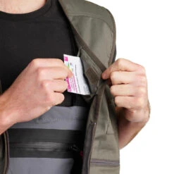 Gilet De Pêche - FV 100 Kaki -Pêche Promotion Boutique gilet de peche fv 100 kaki 3