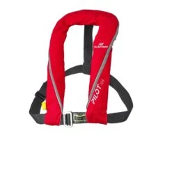PLASTIMO GILET DE SAUVETAGE GONFLABLE ROUGE - PILOT 165 N - AUTOMATIQUE AVEC HARNAIS -Pêche Promotion Boutique gilet de sauvetage gonflable rouge pilot 165 n automatique avec harnais 2