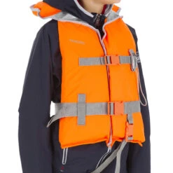 Tribord Gilet De Sauvetage Mousse Bateau Enfant LJ 100N Orange -Pêche Promotion Boutique gilet de sauvetage mousse bateau enfant lj 100n orange 1