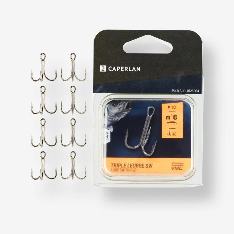 HAMECON TRIPLE PN SW Poisson Nageur Pêche En Mer 9 HAMECON TRIPLE PN SW Poisson Nageur Pêche En Mer – Image 7