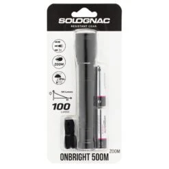 Lampe Torche Chasse 100 Lumens Zoom Noir -Pêche Promotion Boutique lampe torche chasse 100 lumens zoom noir 9