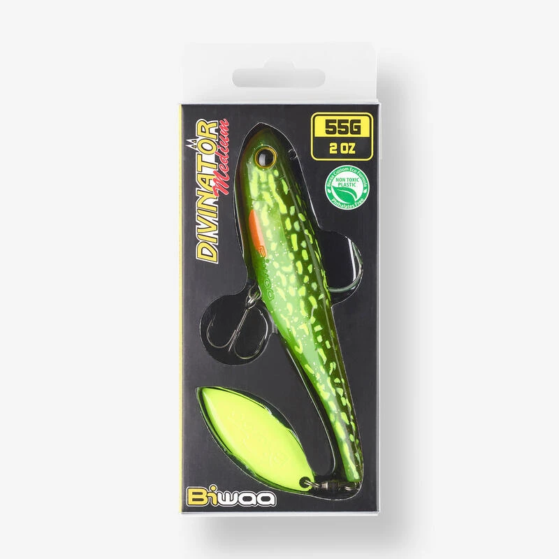 LEURRE SOUPLE BROCHET DIVINATOR 55 GR COLORIS EXCLUSIF FIRE PIKE CAPERLAN 5 LEURRE SOUPLE BROCHET DIVINATOR 55 GR COLORIS EXCLUSIF FIRE PIKE CAPERLAN – Image 3