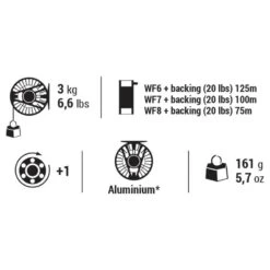 Moulinet Pêche à La Mouche HRK - R #6/7/8 -Pêche Promotion Boutique moulinet peche a la mouche hrk r 678 5