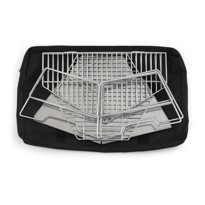 Origin Outdoors Hexagone - Gril Et Bol De Feu En Acier Inoxydable 6 Origin Outdoors Hexagone - Gril Et Bol De Feu En Acier Inoxydable – Image 4