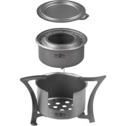 Origin Outdoors Multi-Cuisinière En Titane - Bushcraft Titan -Pêche Promotion Boutique origin outdoors multi cuisiniere en titane bushcraft titan 6