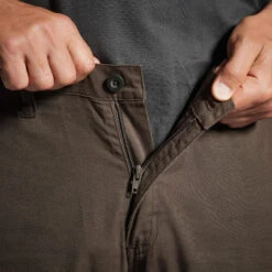 PANTALON CARGO RESISTANT STEPPE 300 MARRON -Pêche Promotion Boutique pantalon cargo resistant steppe 300 marron 9