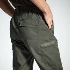 PANTALON CARGO RESISTANT STEPPE 300 VERT 15 PANTALON CARGO RESISTANT STEPPE 300 VERT -Pêche Promotion Boutique pantalon cargo resistant steppe 300 vert 4