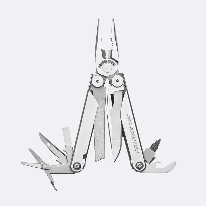 Pince Multifonctions Randonnée Camping Voile 16 Outils En 1 Curl LEATHERMAN 3 Pince Multifonctions Randonnée Camping Voile 16 Outils En 1 Curl LEATHERMAN