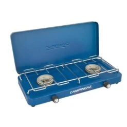 Campingaz Réchaud 2 Feux Base Camp Avec Couvercle