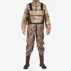 Waders Chasse Chaud 500 Néoprène Camouflage Marais -Pêche Promotion Boutique waders chasse chaud 500 neoprene camouflage marais 1